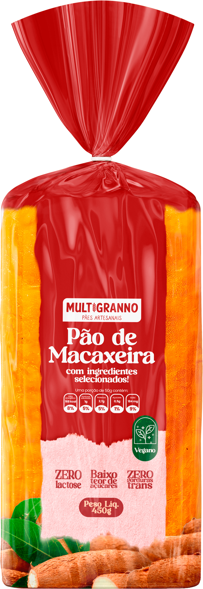 Pão Artesanal com Macaxeira