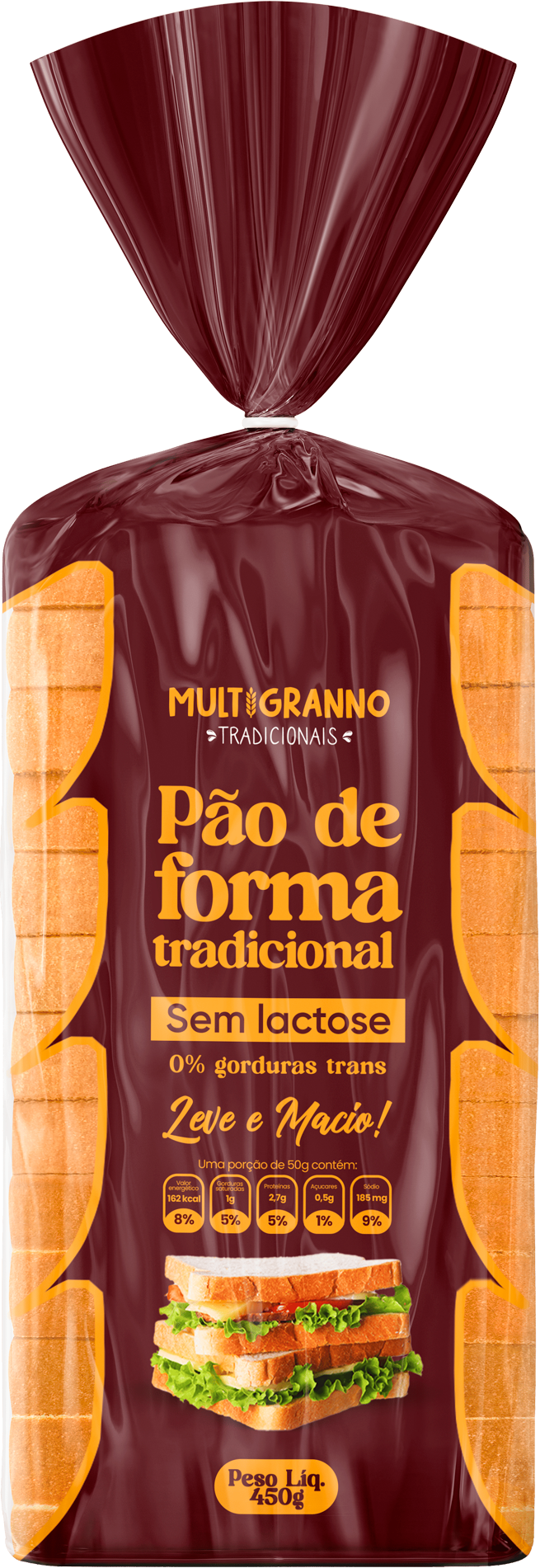 Pão de forma Tradicional